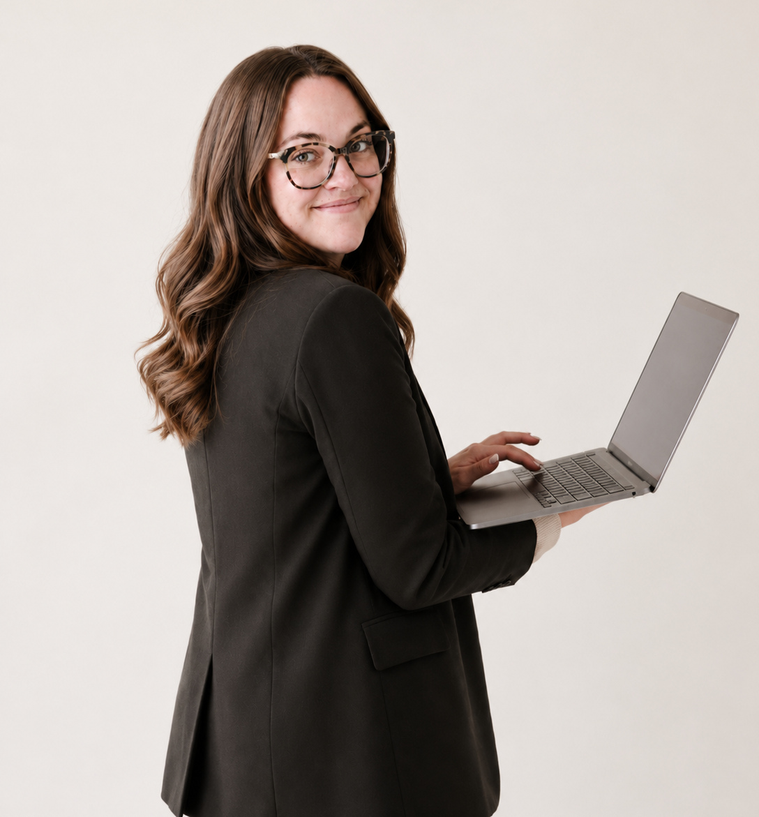 Jasmine Radi, founder of Revision Web Designs, a Fargo, ND web designer